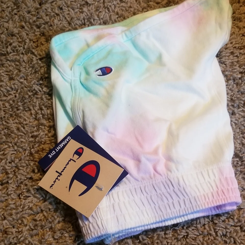 Tie dye shorts